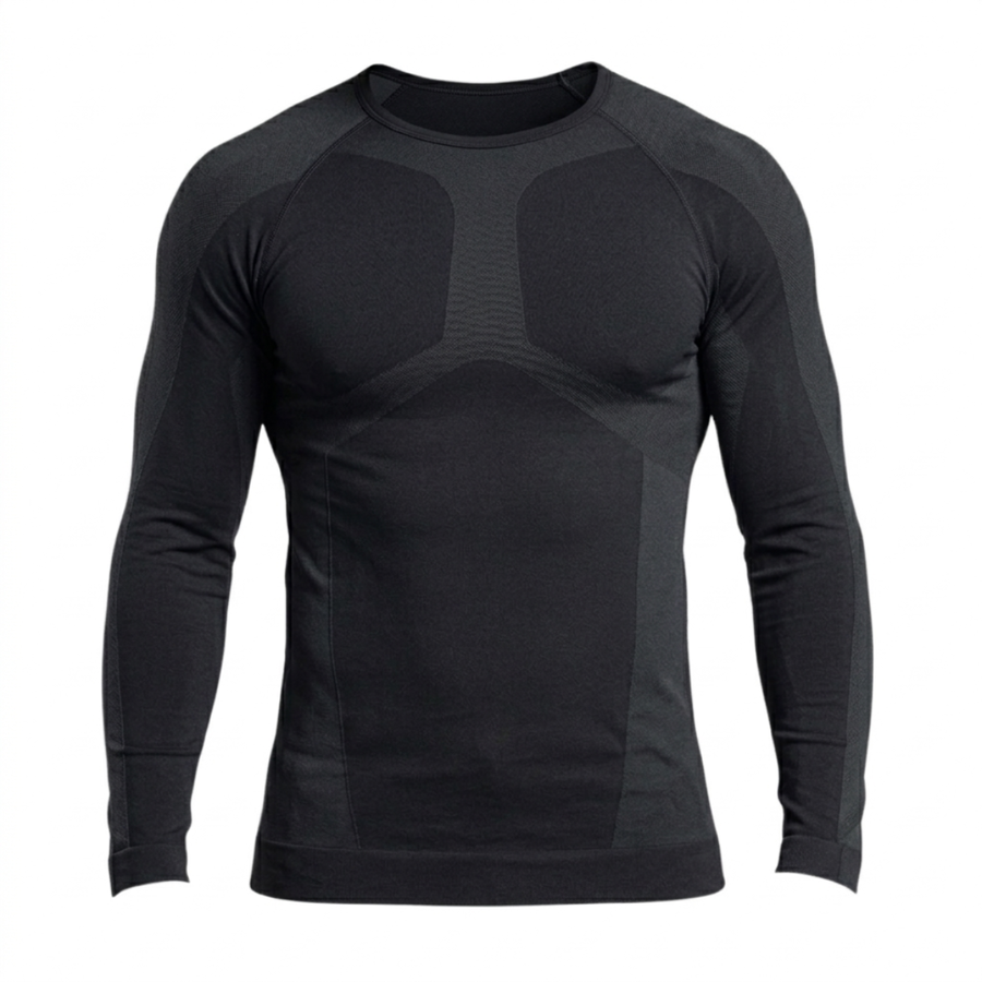 Pack 3 Poleras Primera Capa Compresión Sin Costuras Surtidas-3