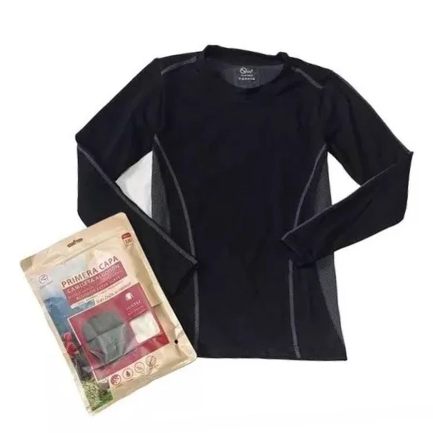 Polera Segunda Capa Medio Cierre Outdoor Ml Hombre-4