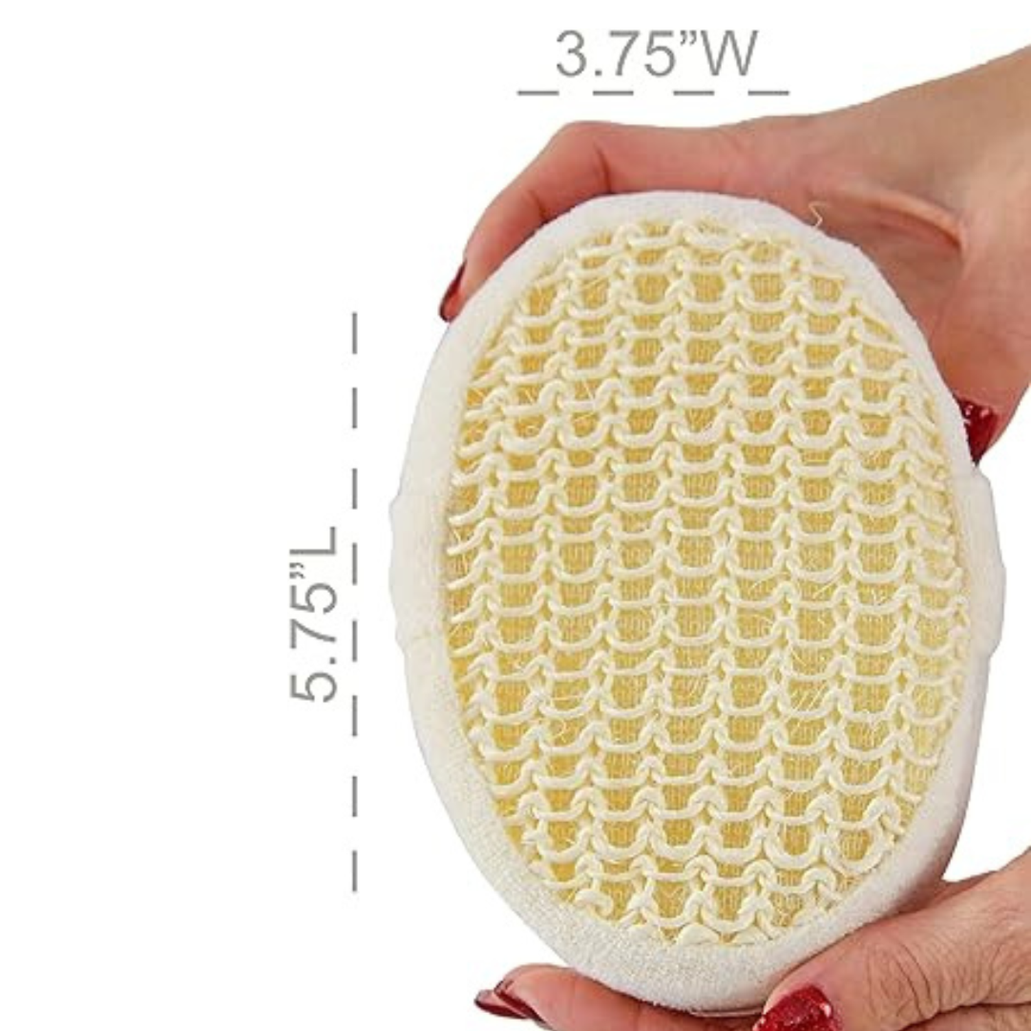 Almohadillas Esponja de Lufa Exfoliante Para Ducha Baño-2