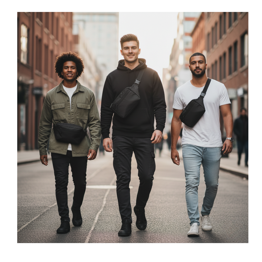 Banano Impermeable Alta Calidad Bolso De Hombro Casual Moda Bolso Cruzado-7