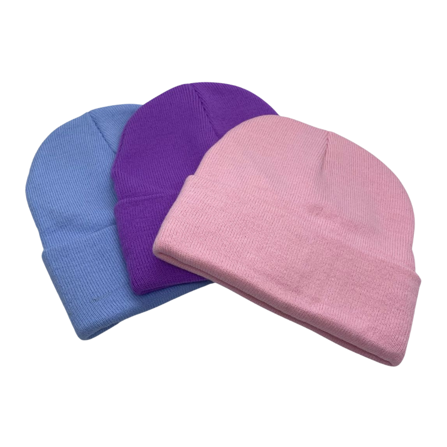 Pack De 3 Gorros Beanies Lana Animales Colores Y Diseños-2