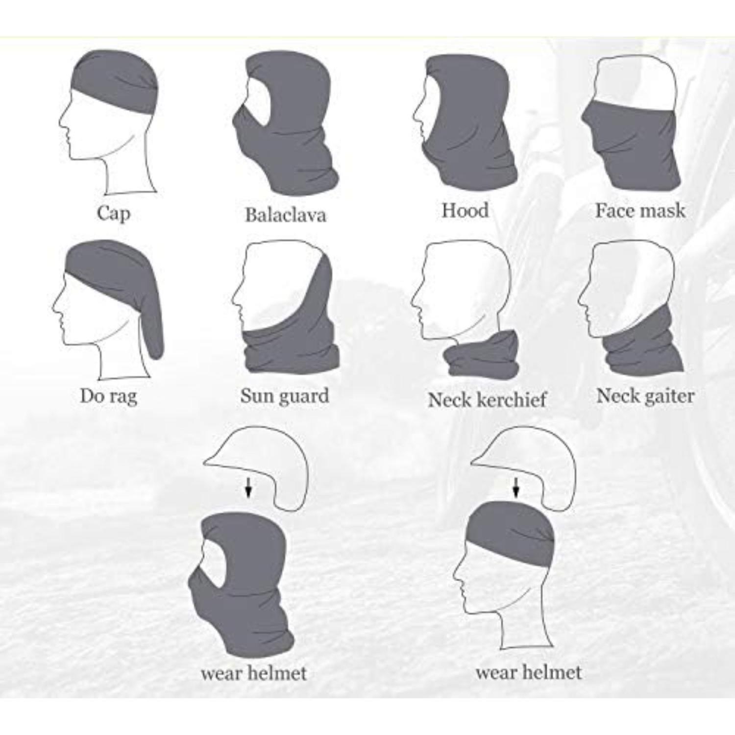 Balaclava De Lycra Térmica Tactica, Moto,trecking,ciclismo-3