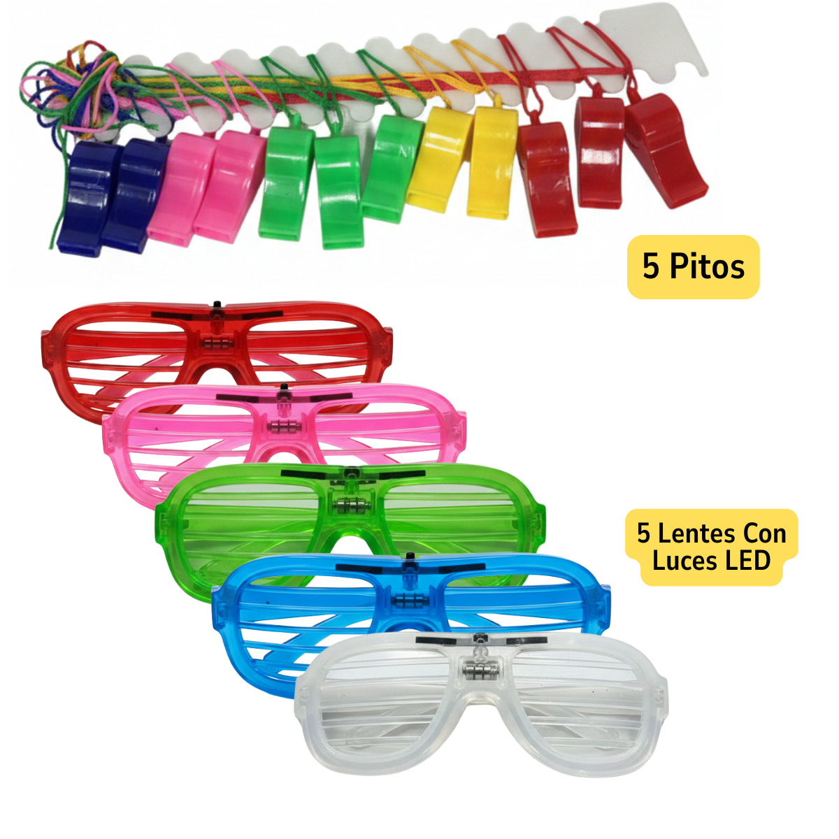 Kit Premium Cotillón Año Nuevo Con Globos 38 Piezas-5