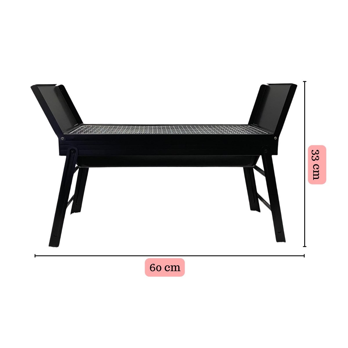 Parrilla Portable Barbecue + Set De Utensilios (Obsequio)-4