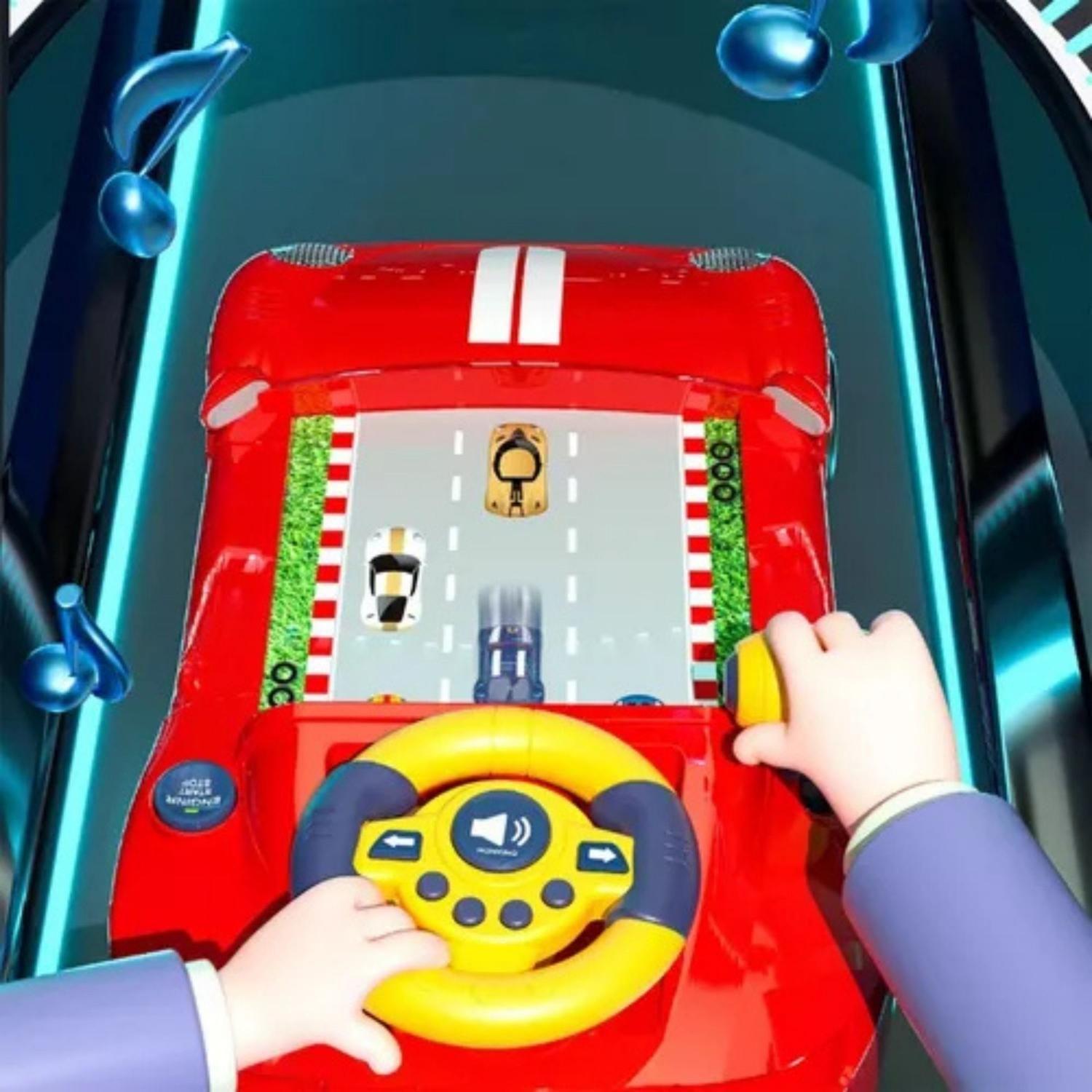 Volante Auto De Simulación Eléctrica Juguete-3