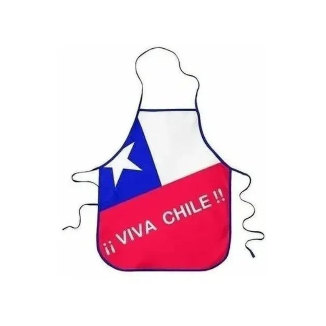 Delantal Pechera Dieciochero Fechas Fiestas Patrias 12 Unid-0