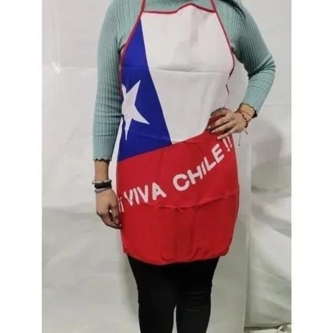 Delantal Pechera Dieciochero Fechas Fiestas Patrias 12 Unid-2