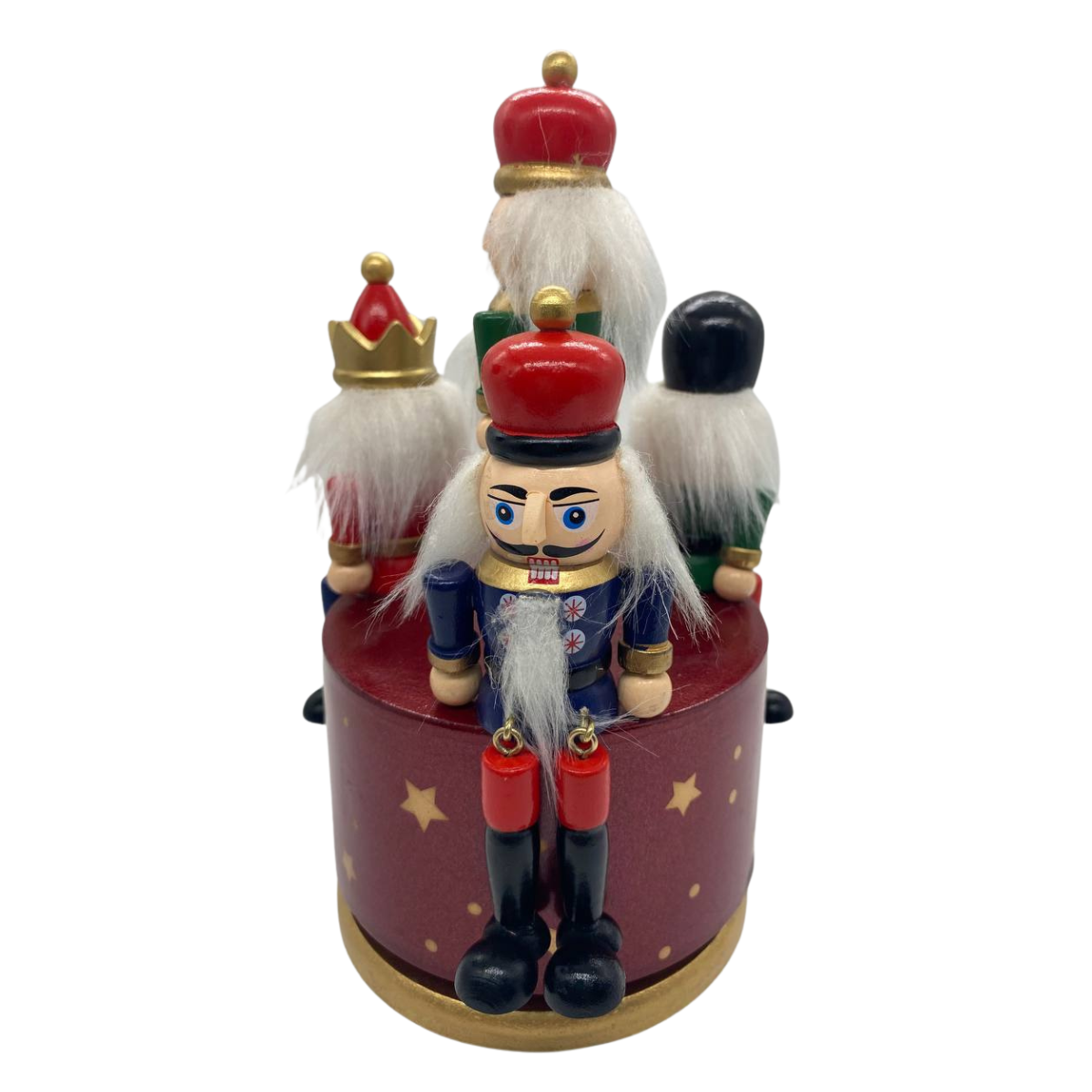 Cascanueces Musical Giratorio Decoración Adorno Navidad 2025-2