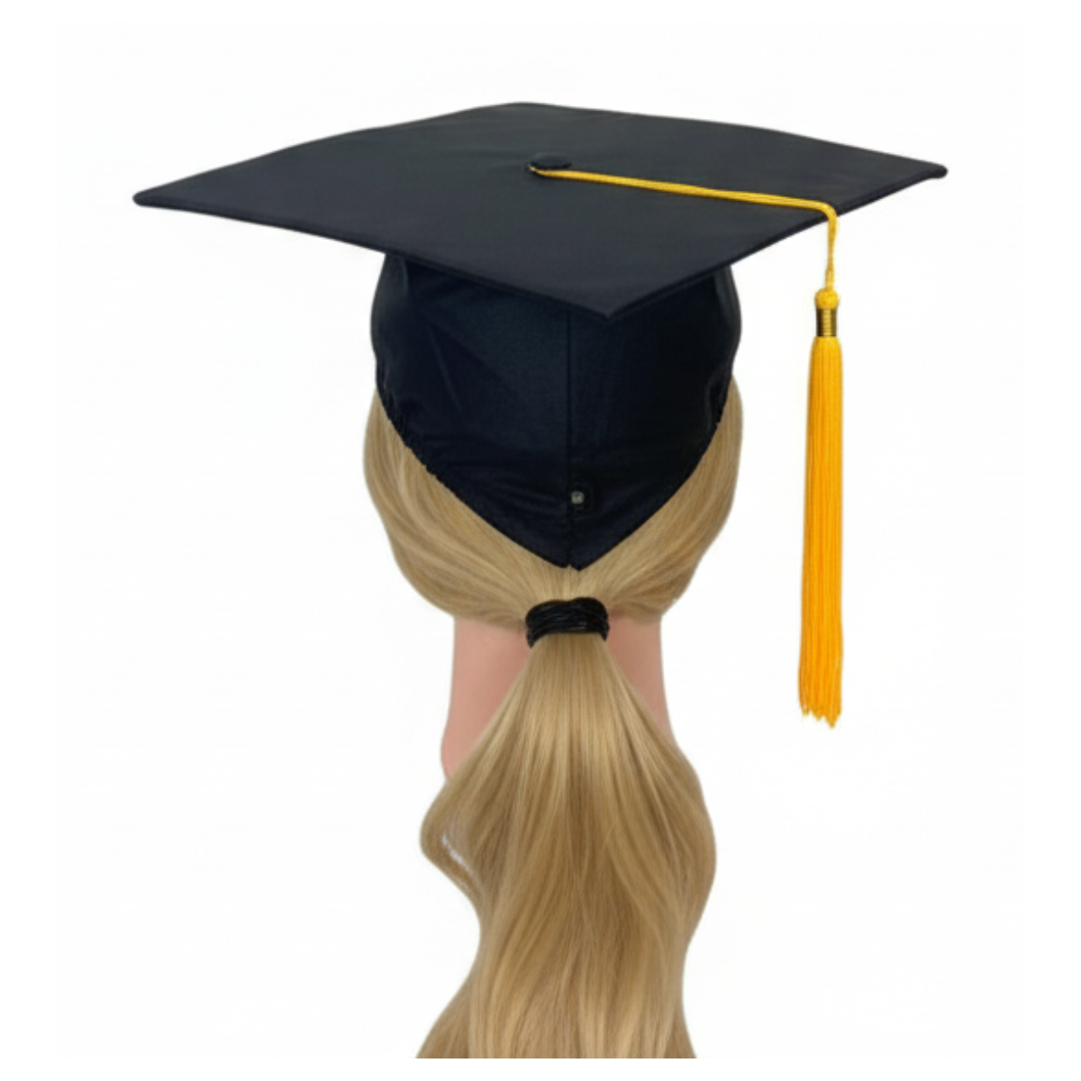 Birrete Juvenil Adulto Negro Graduación-4