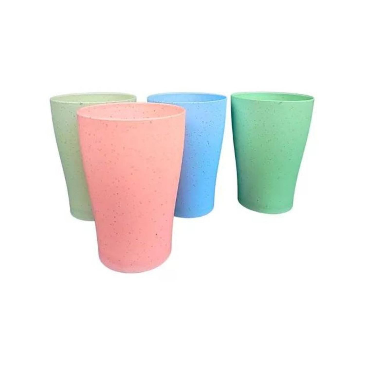 Pack de 4 Vasos Fibra De Trigo Ecologico-3