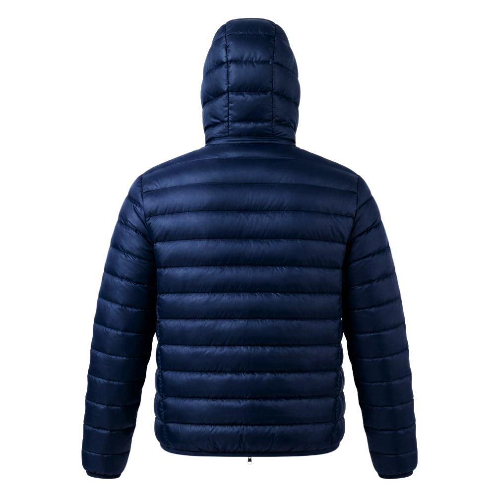 Chaqueta Parka Térmica Azul Comodidad y Calce Perfecto-2