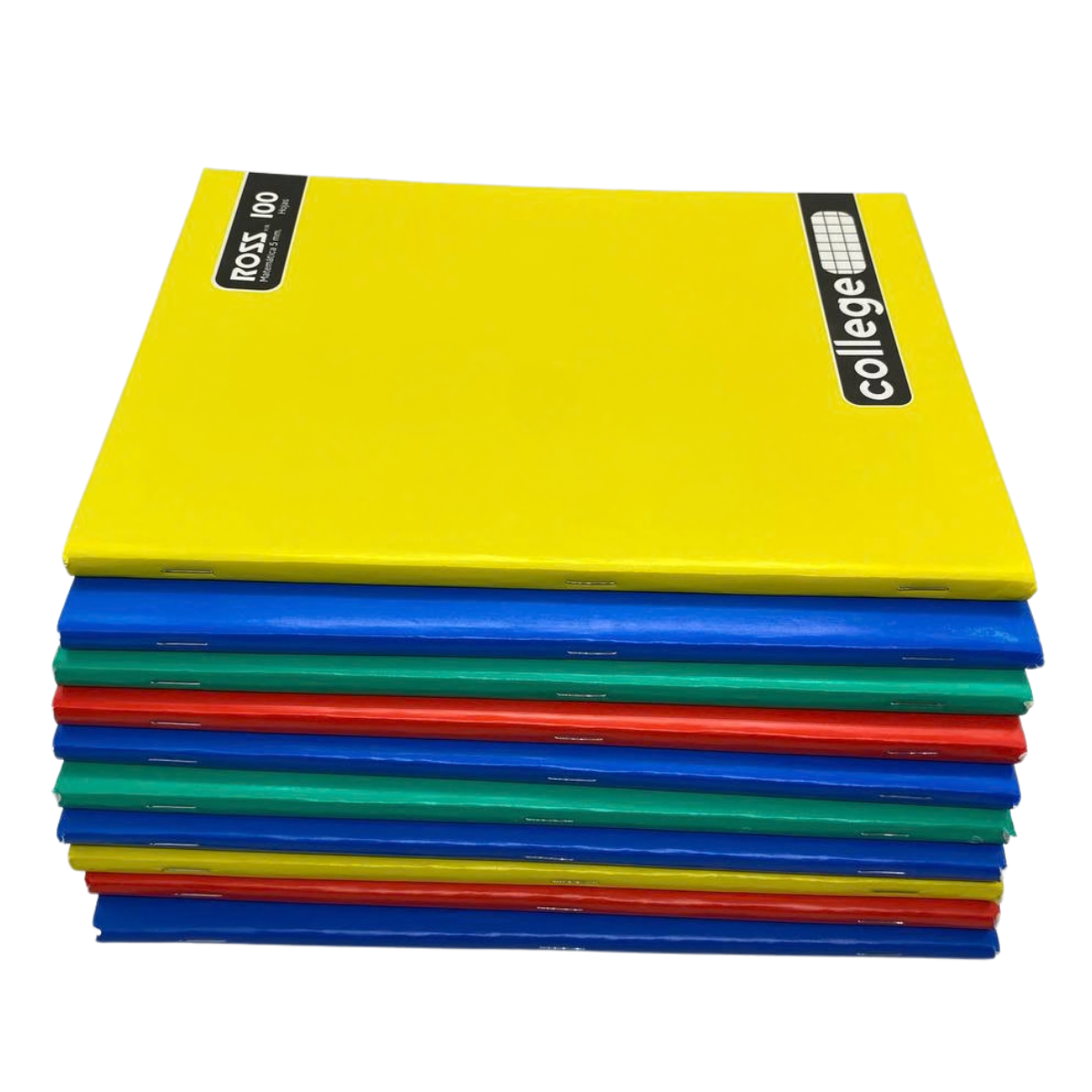 Pack 10 Cuadernos Ross Collage 5mm 100 Hojas 24.5x18 Cm-3
