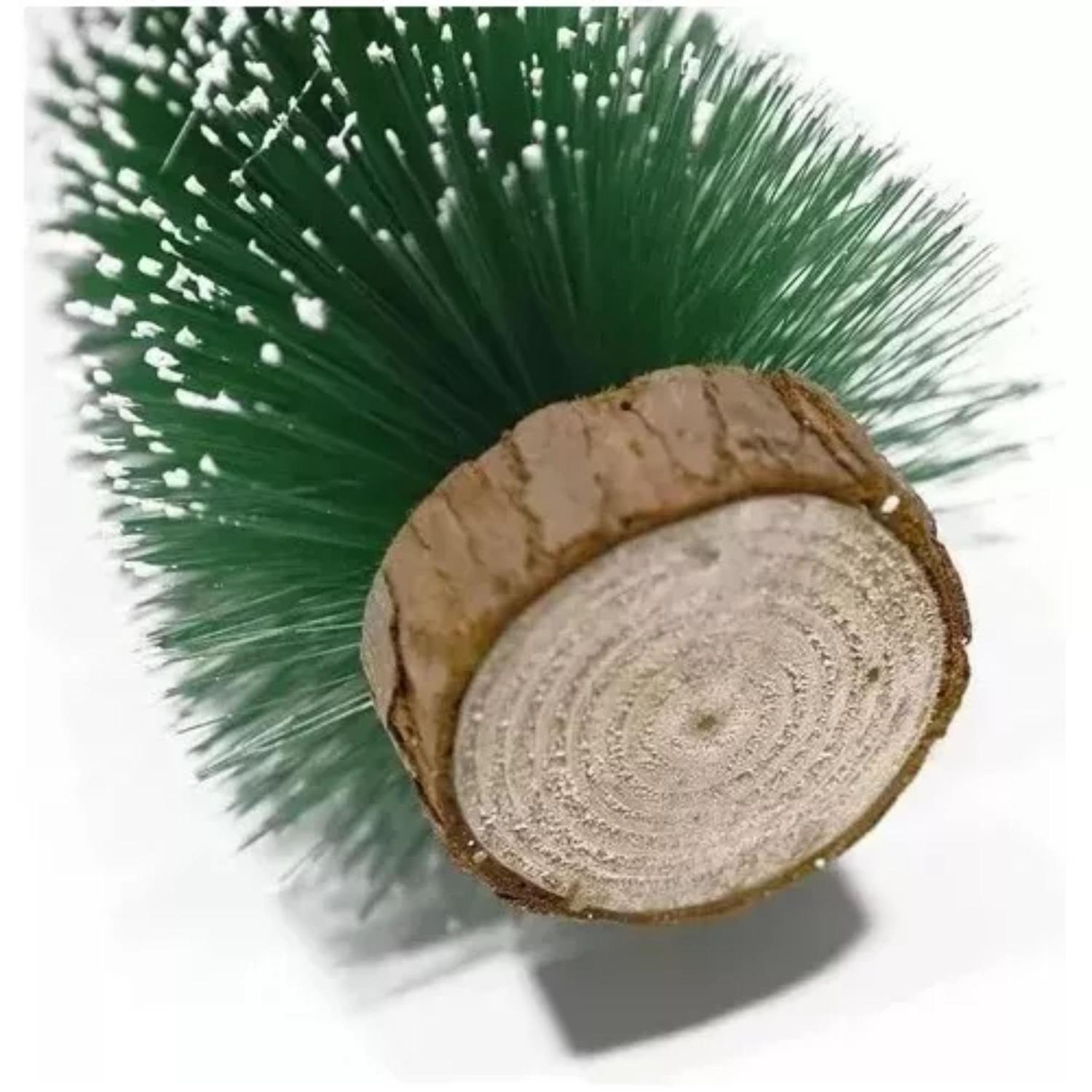 Pack (02) Mini Árbol De Navidad Cedro De Escritorio Small-3