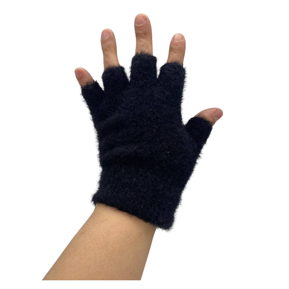 Guantes Híbridos Invierno Térmico Con Botón Sujeción-3