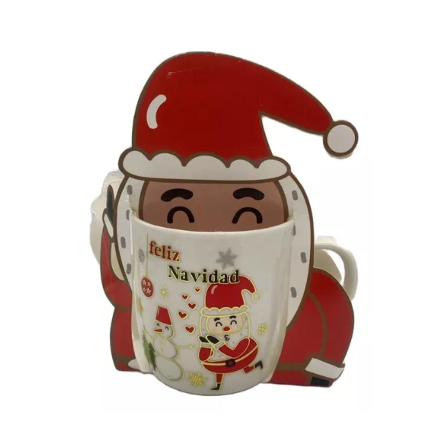 Taza De Navidad Ideal Para Regalo Viejo Páscuero-1