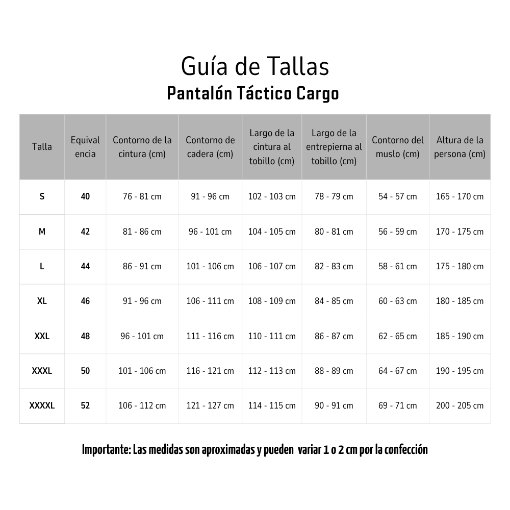 Pantalón Táctico Militar Cargo Outdoor Airsort Militar-5