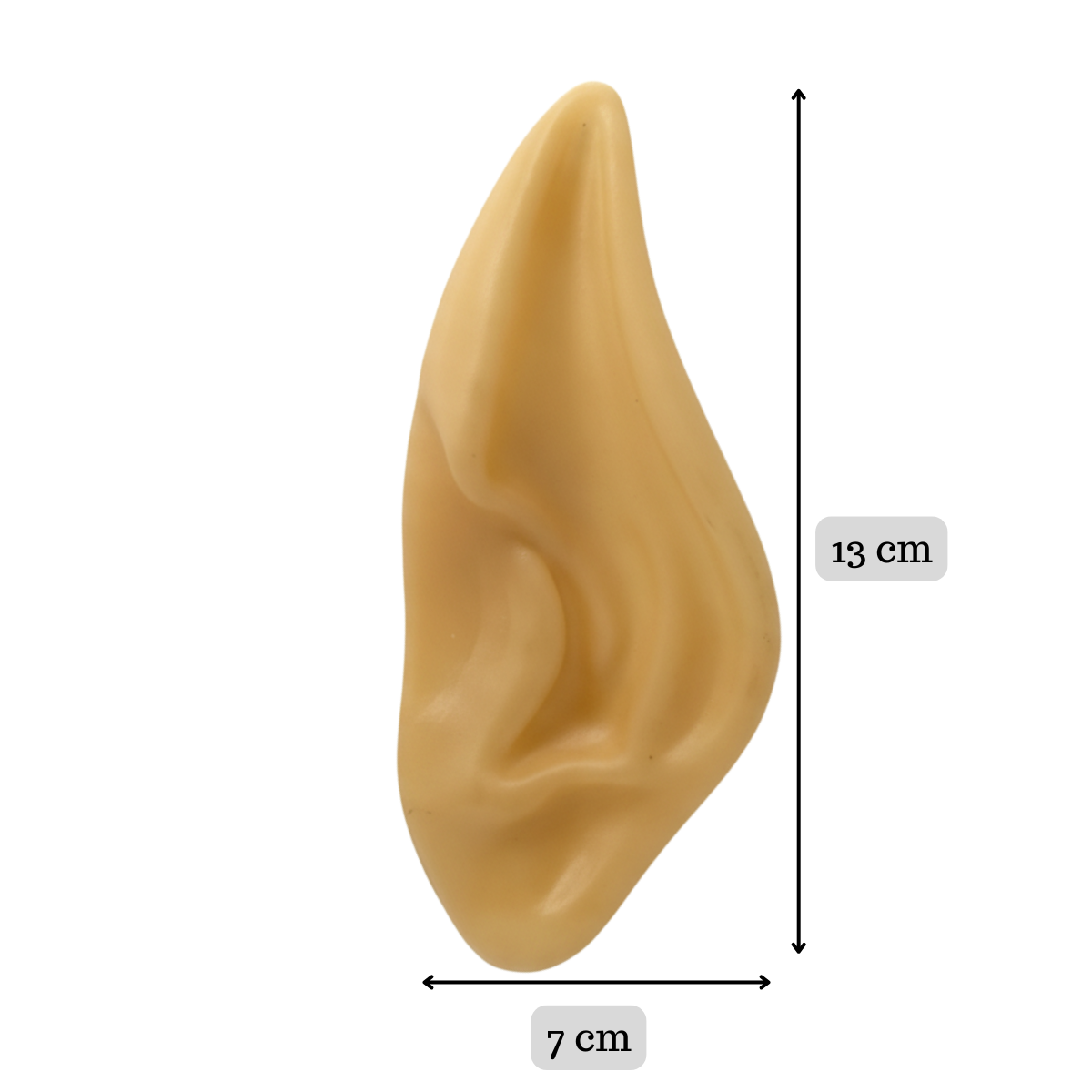 Pack 2 Orejas de Elfo Goma Disfraces Fiesta Halloween 2025-4