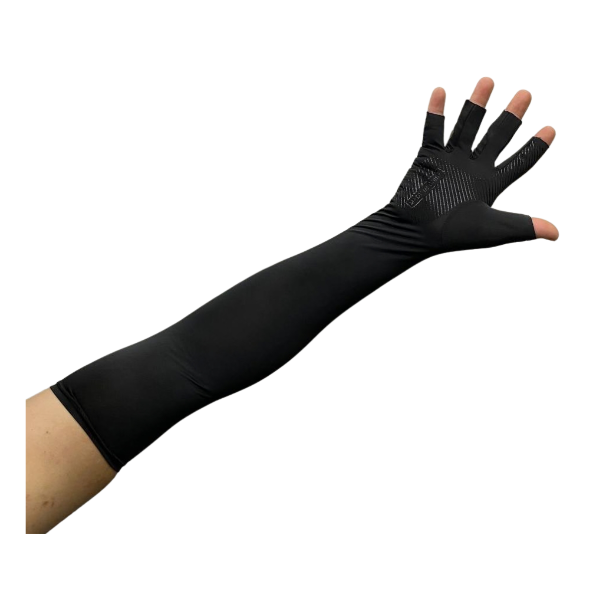 Mangas Compresión Brazo Camuflaje UV Invierno Talla Única Color Negro-3