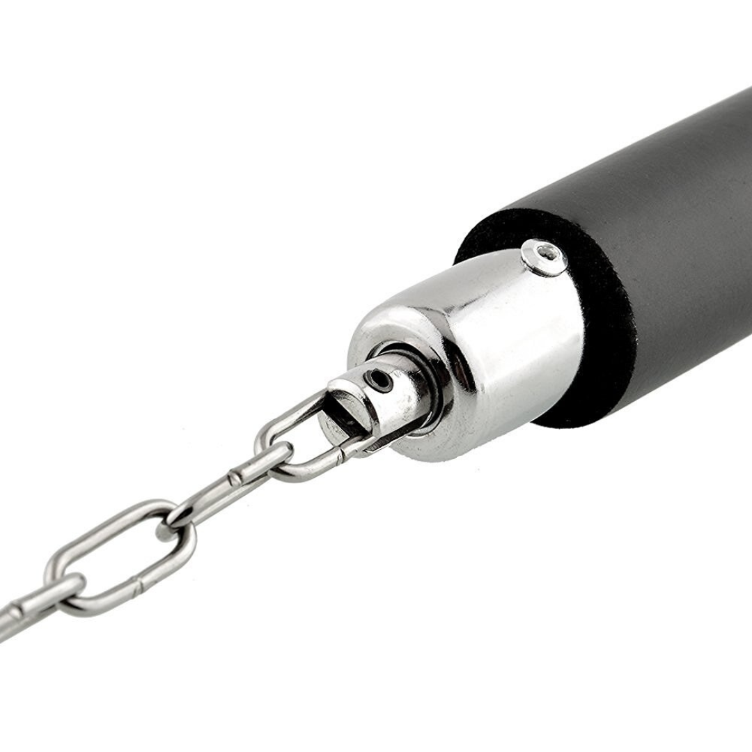 Nunchakus Goma Practica Yingcai 31 cm Negro -2