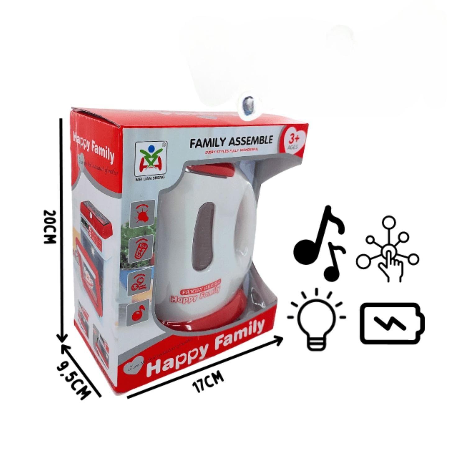 Juguete Electrodomesticos para Niños Hogar Luz Sonido-2