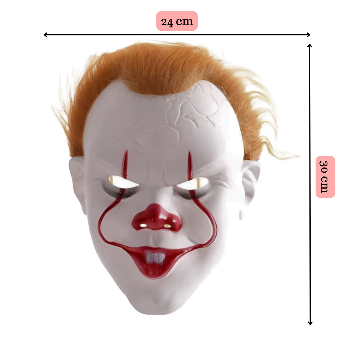Pack 6 Máscaras Halloween Payaso It Pennywise Halloween 2025-3