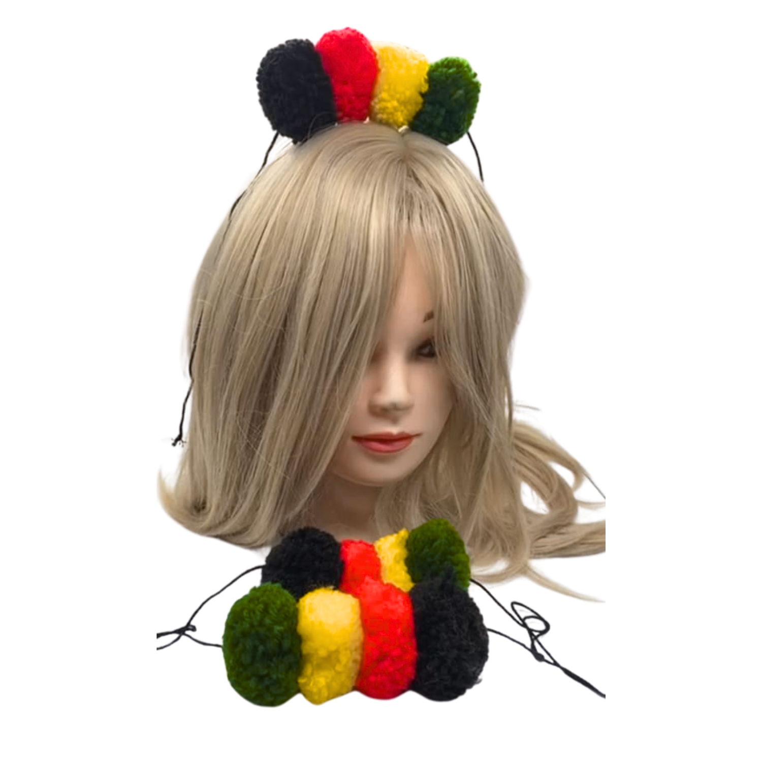 Pack 3 Cintillo Pompon Nortino – Baile Tradicional / Fiestas Patrias-5