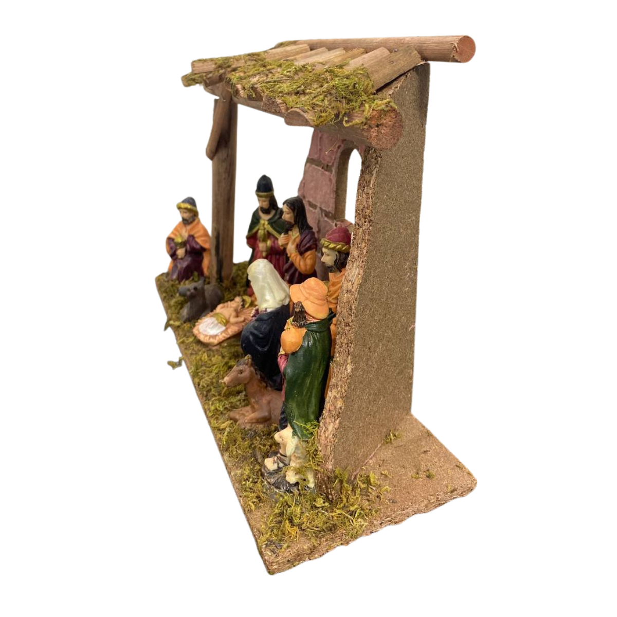 Pesebres Navideños De Madera Nacimiento Hogar Navidad 2025-5
