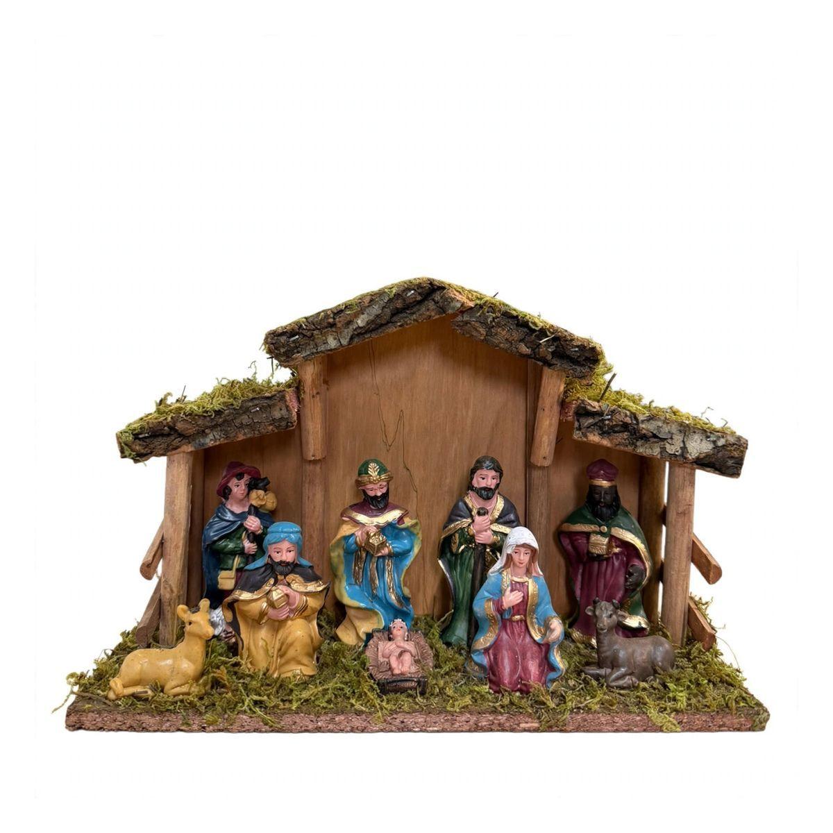 Pesebres Navideños De Madera Nacimiento Hogar Navidad 2026-1