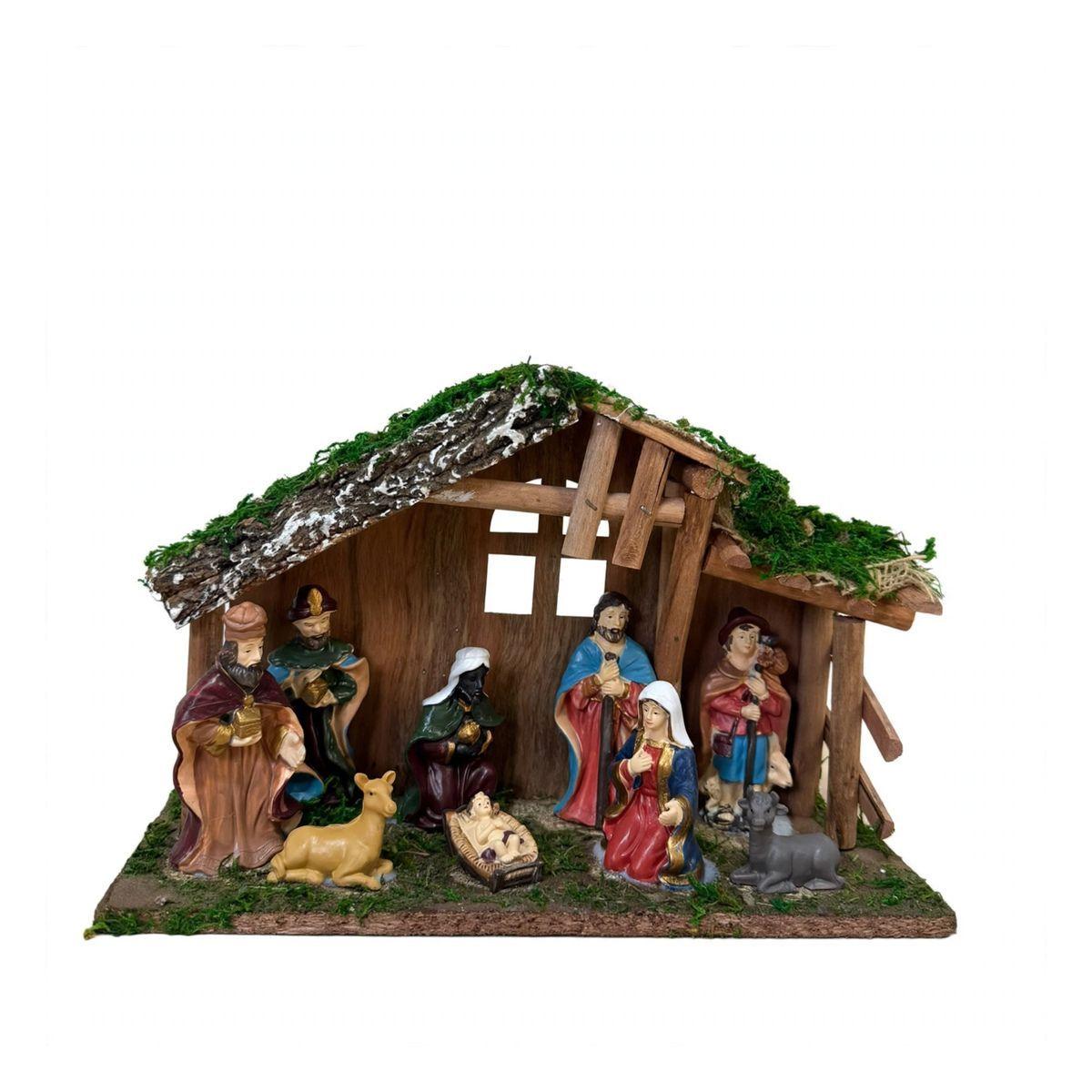 Pesebres Navideños De Madera Nacimiento Hogar Navidad 2026-3