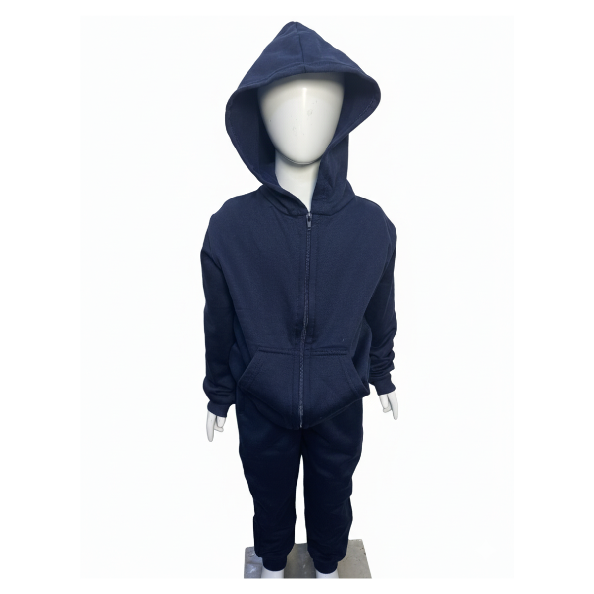 Conjunto Buzo Pantalon Y Poleron De Algodon Escolar Unisex-4