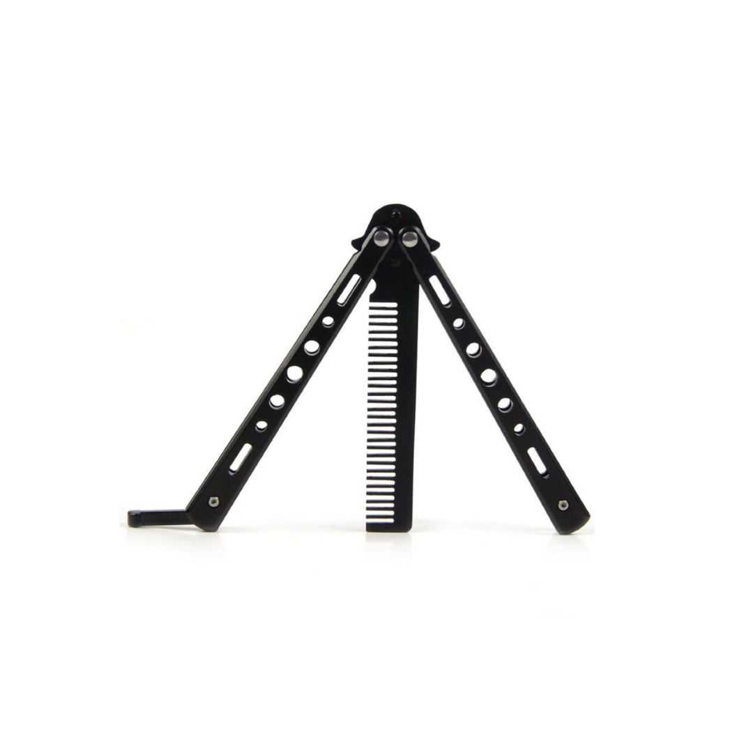 Cuchillo Navaja Mariposa Peine Táctico - Kunai-1