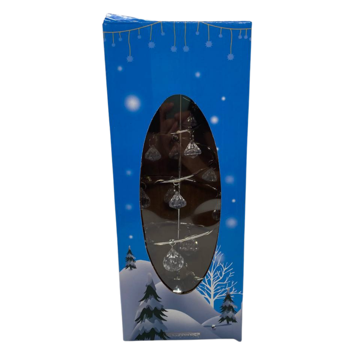 Árbol Navidad Led 27 Cm Metal Tradicional Con Adornos Navidad 2025-5