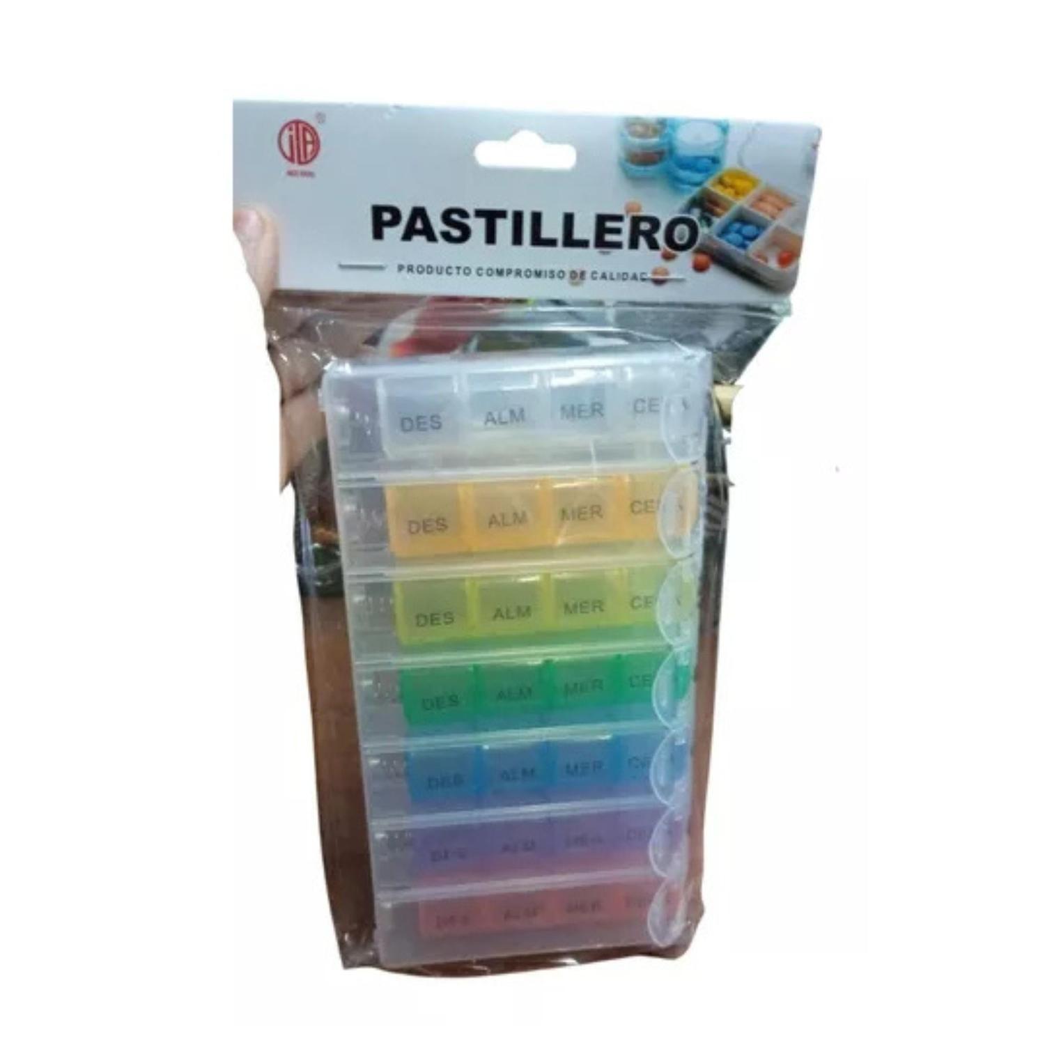 Pastillero Semanal Mensual Organizador Capsulas-3