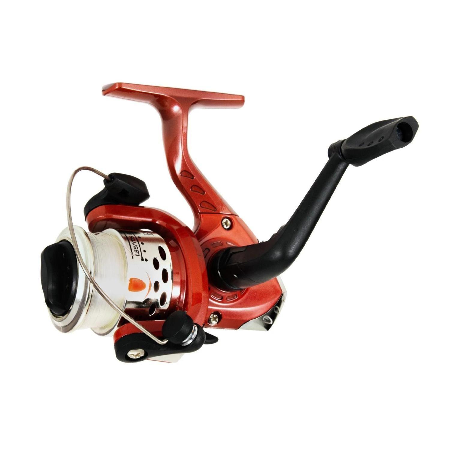 Set Pesca Caña De Pescar Telescópica Mosquero Carrete Pesca-1