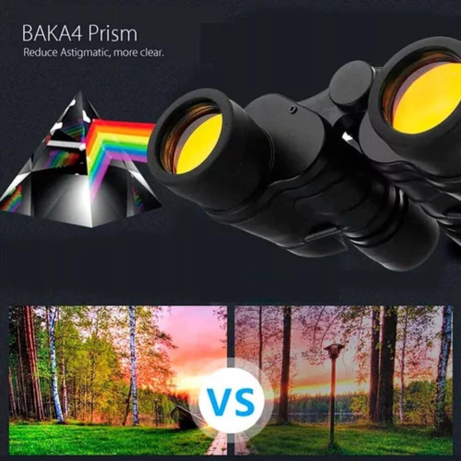 Binoculares Profesionales 60 x 60 Caza Binocular 1000 m Pro-3
