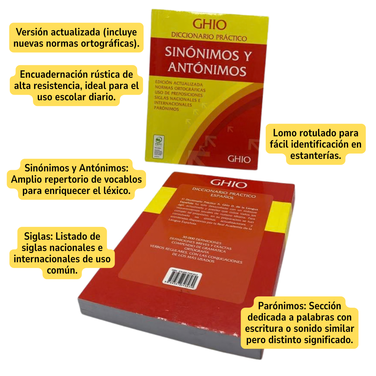 Pack Diccionarios De Lengua Española y SinónimosAntónimos-6