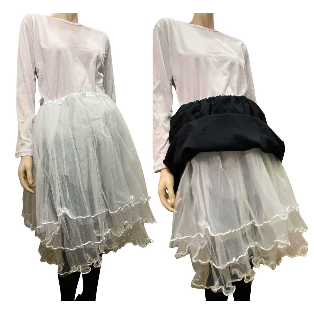 Falsos Para Vestidos De Fechas Patrias Grandes-4