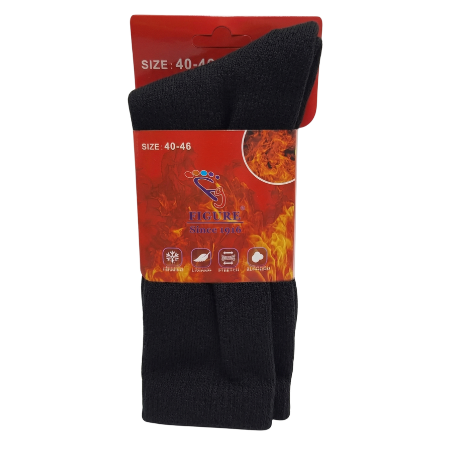 Pack 4 Calcetines Termicos Polar Gruesos Terciopelo Suaves-3
