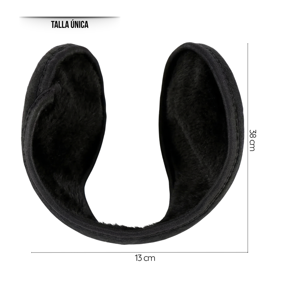 Orejera Polar Nuca Ajustable Unisex Invierno-4