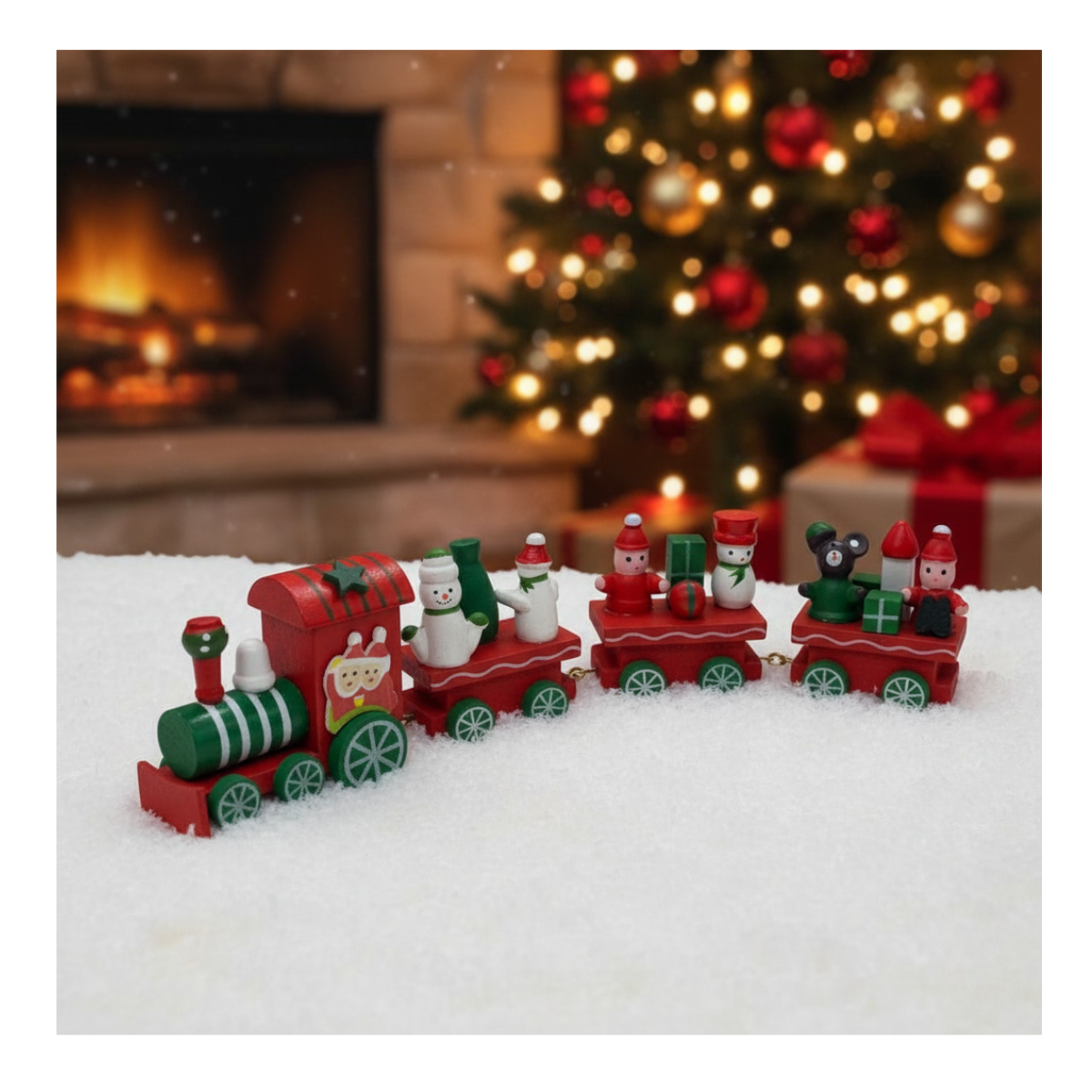 Tren De Navidad Decoracion Navideña Adorno Navidad 2025-3