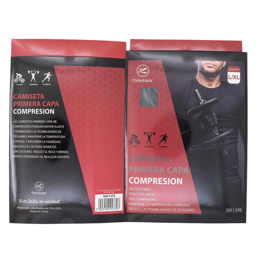 Pack 2 Poleras Primera Capa Compresión Sin Costuras Surtidas-4