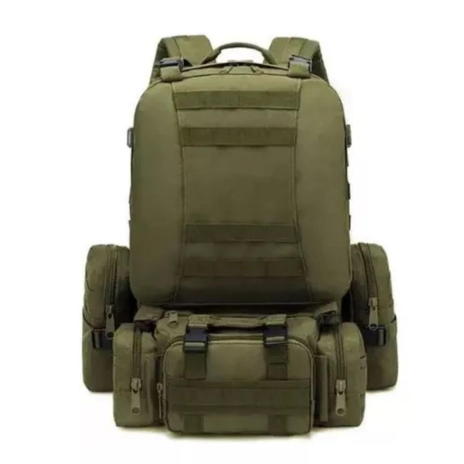 Mochila Deportiva Camping Impermeable 60 Litros-2