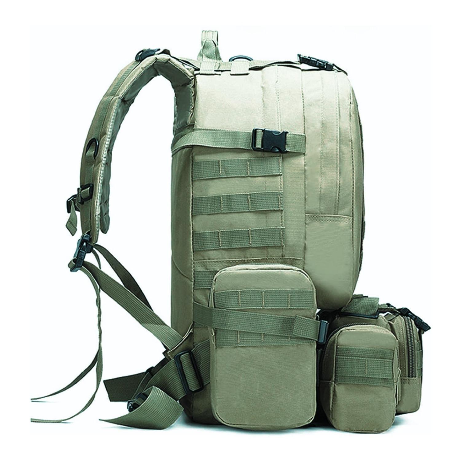 Mochila Deportiva Camping Impermeable 60 Litros-5