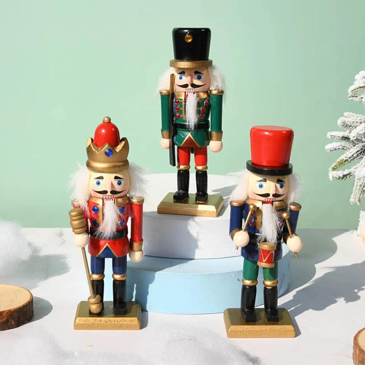 Pack 3 Cascanueces Navideño Colgante Adorno Navidad-3