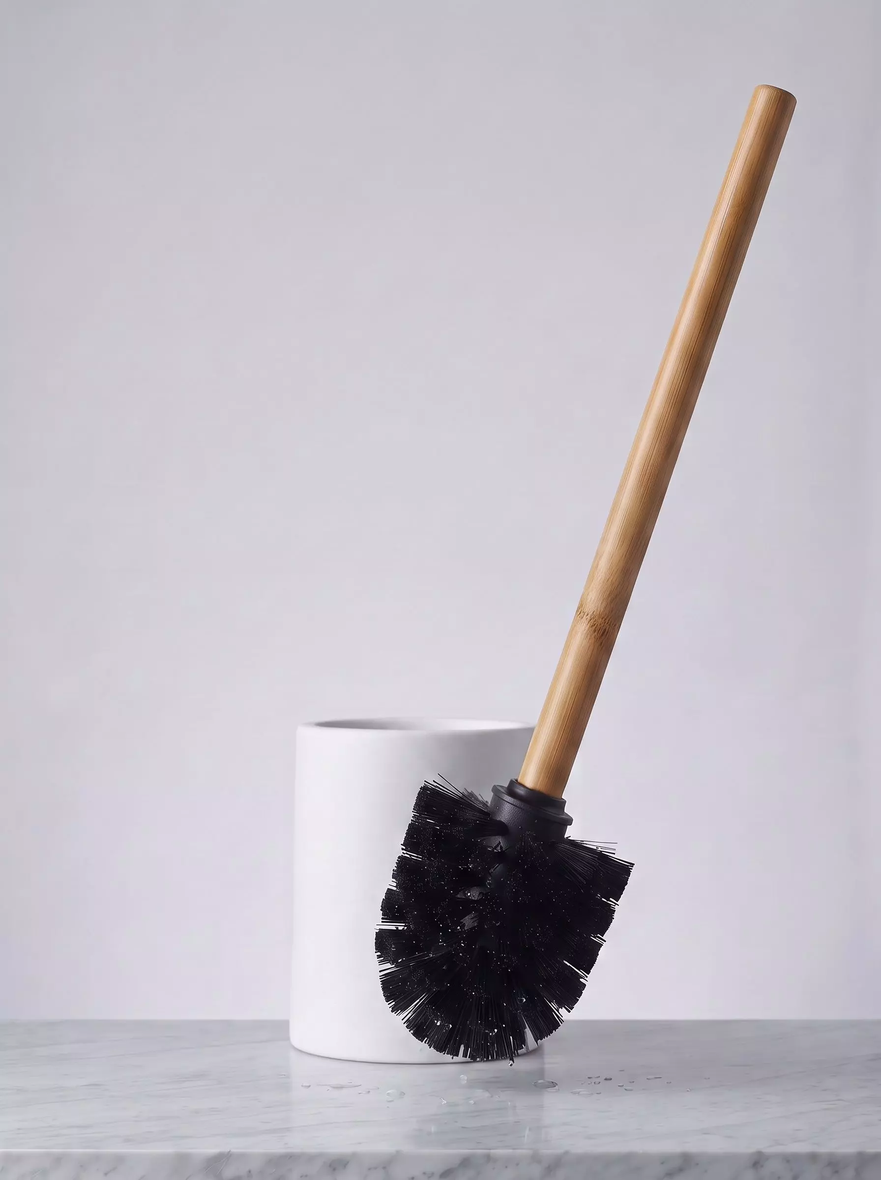 Cepillo Escobilla Baño Con Base Escobilla De Limpieza Wc-0