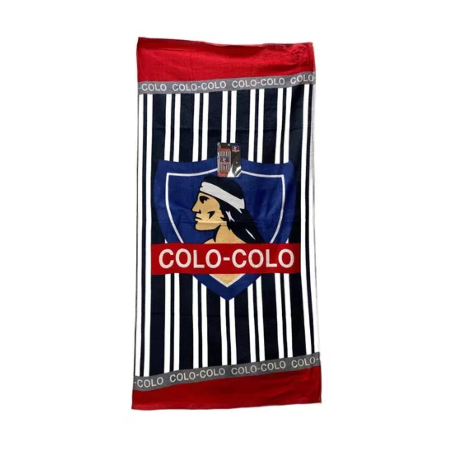 Toalla Playa Micro Equipo Futbol Colo Colo Piscina Baño-3