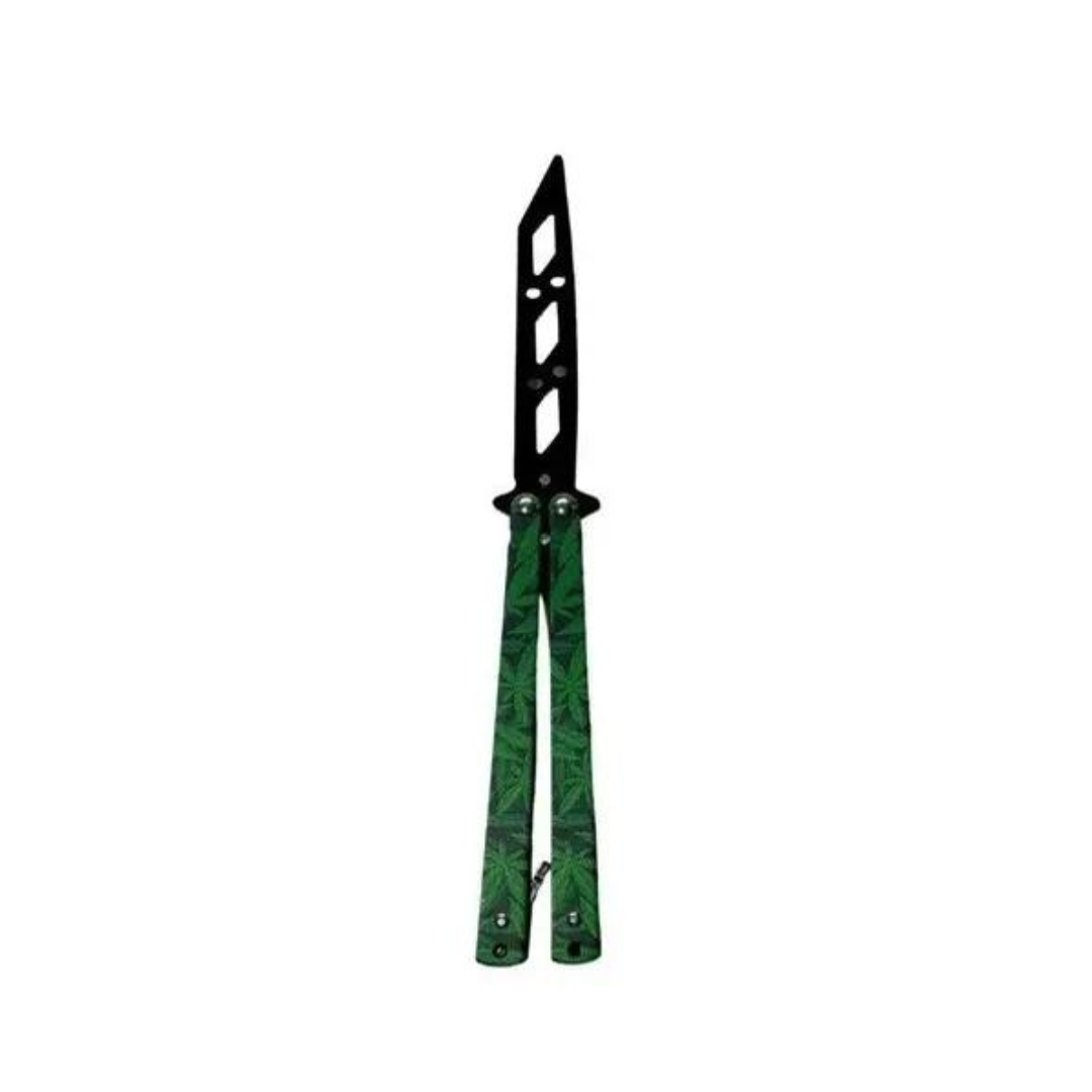 Cuchillo Navaja Mariposa Cuchillo - Practica Sin Filo-0