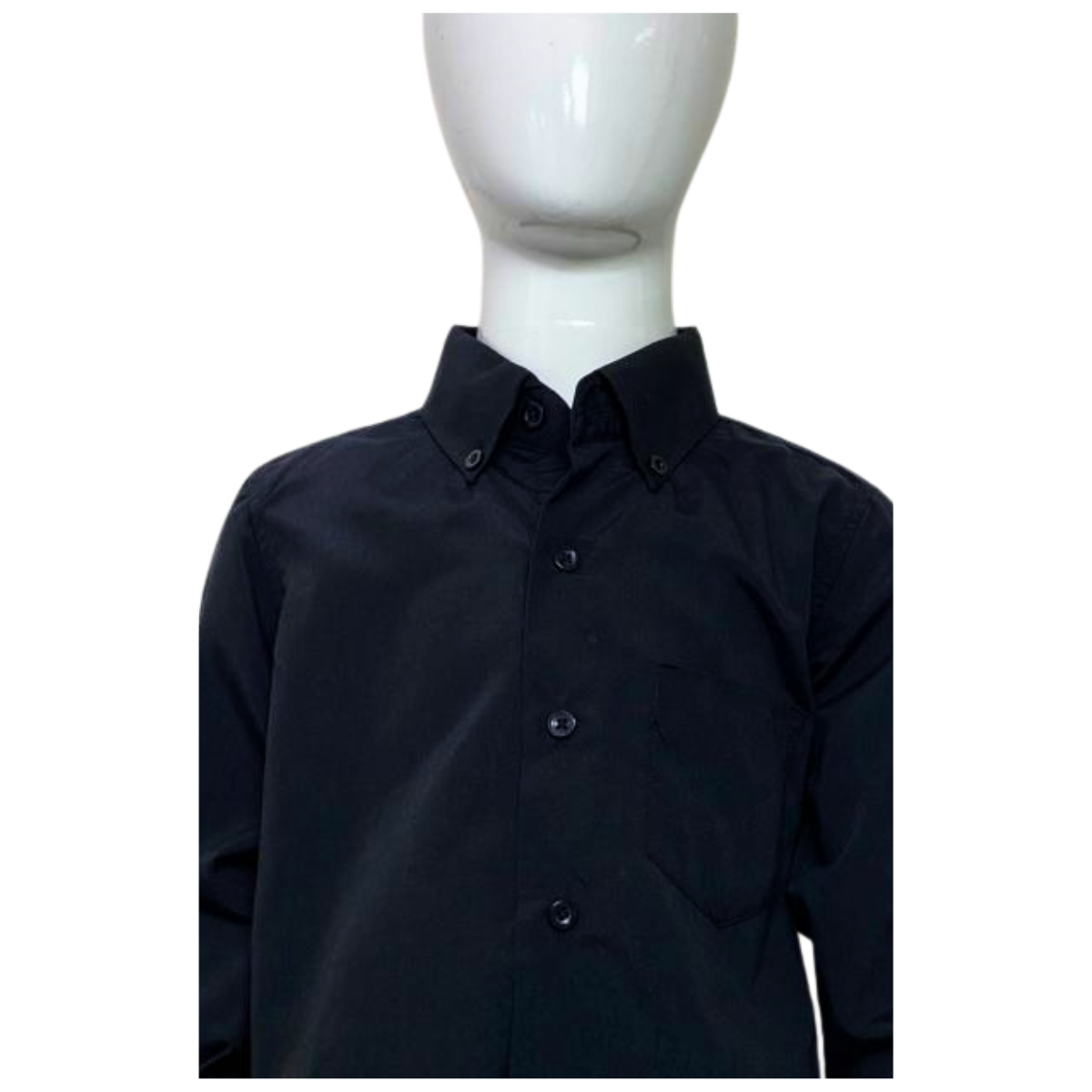 Camisa Clásica NiñoJuvenil para Traje Huaso Fiestas Patrias-2
