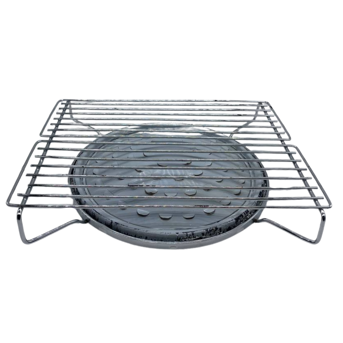 Parrilla Para Asado Camping Cocinilla 1 Pieza Inoxidable-2