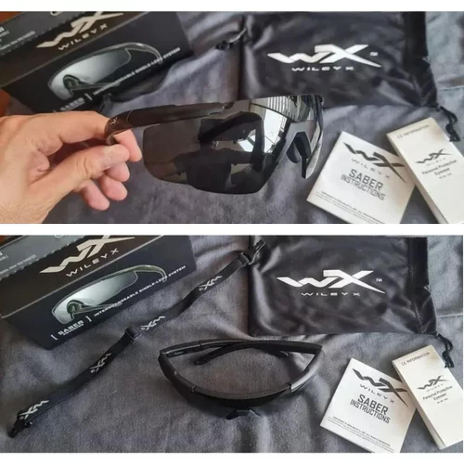 Lentes Wiley X Saber Advanced New Mod 308T 3 Micas-4